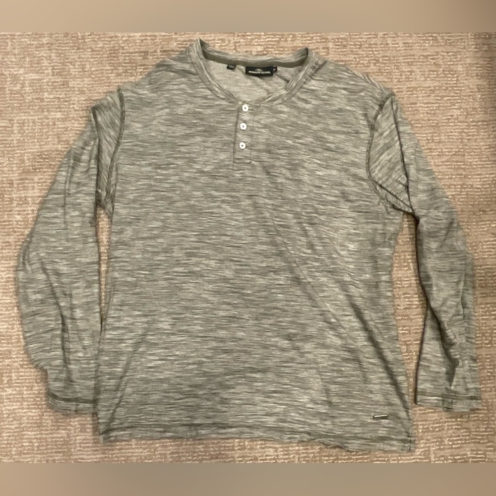 Rodd & Gunn Long-sleeve Henley Shirt XL - EUC